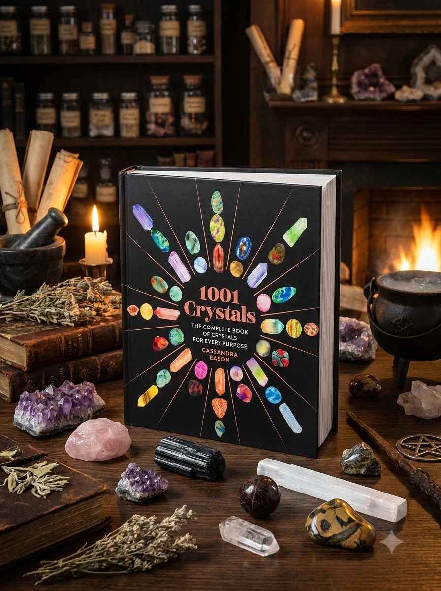 1001 Crystals: The Complete Book of Crystals for Every Purpose Eason, Cassandra