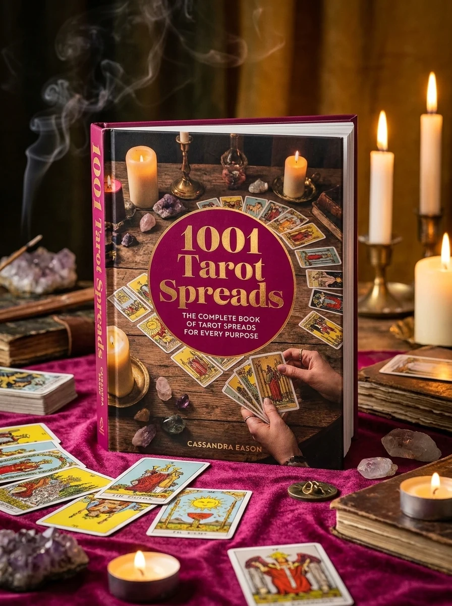 1001 Tarot Spreads: The Complete Book of Tarot Spreads for Every Purpose Eason, Cassandra