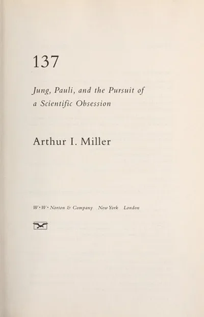 137: Jung, Pauli, and the Pursuit of a Scientific Obsession — dewey-133