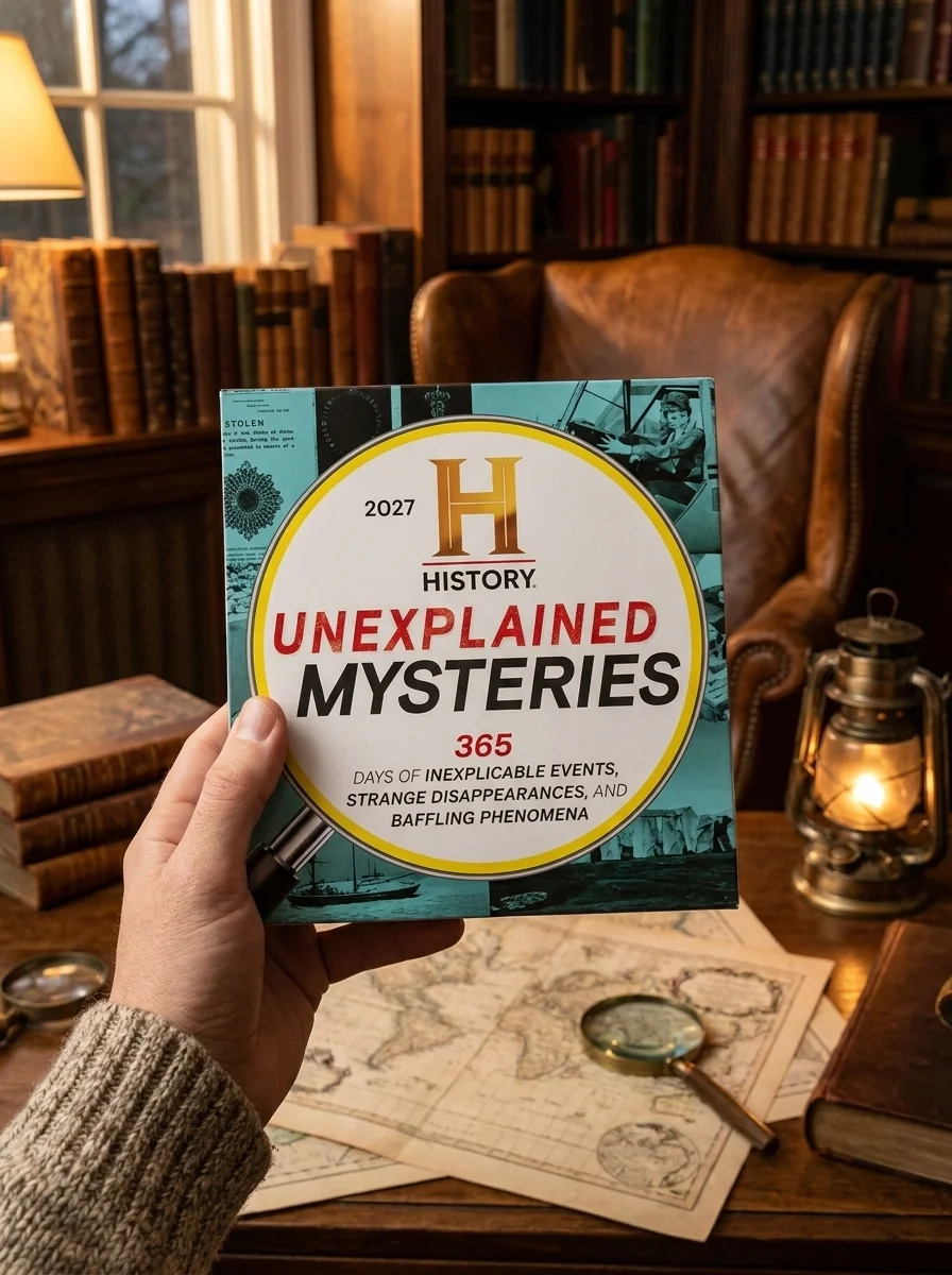 2027 History Channel Unexplained Mysteries Boxed Calendar: 365 Days of Inexplicable Events, Strange Disappearances, and Baffling Phenomena — photo 2
