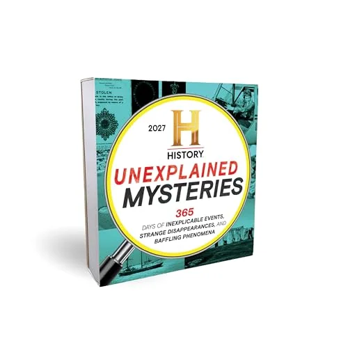 2027 History Channel Unexplained Mysteries Boxed Calendar: 365 Days of Inexplicable Events, Strange Disappearances, and Baffling Phenomena — photo 3