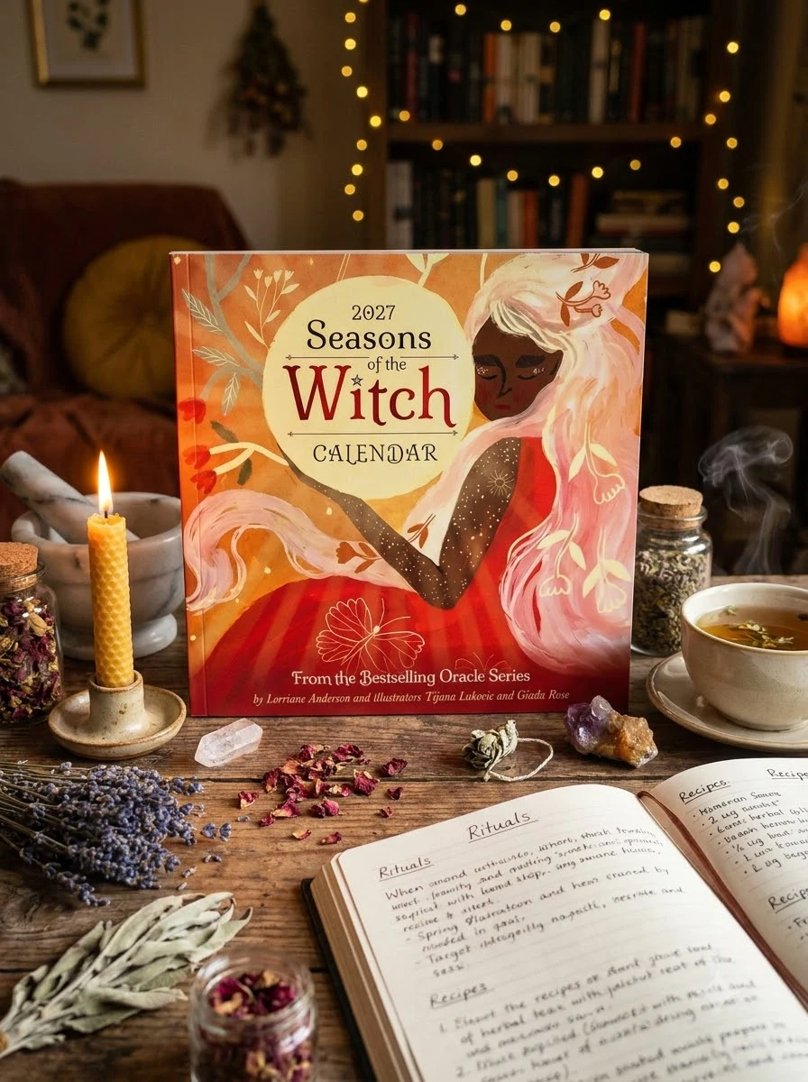 2027 Seasons of the Witch Wall Calendar