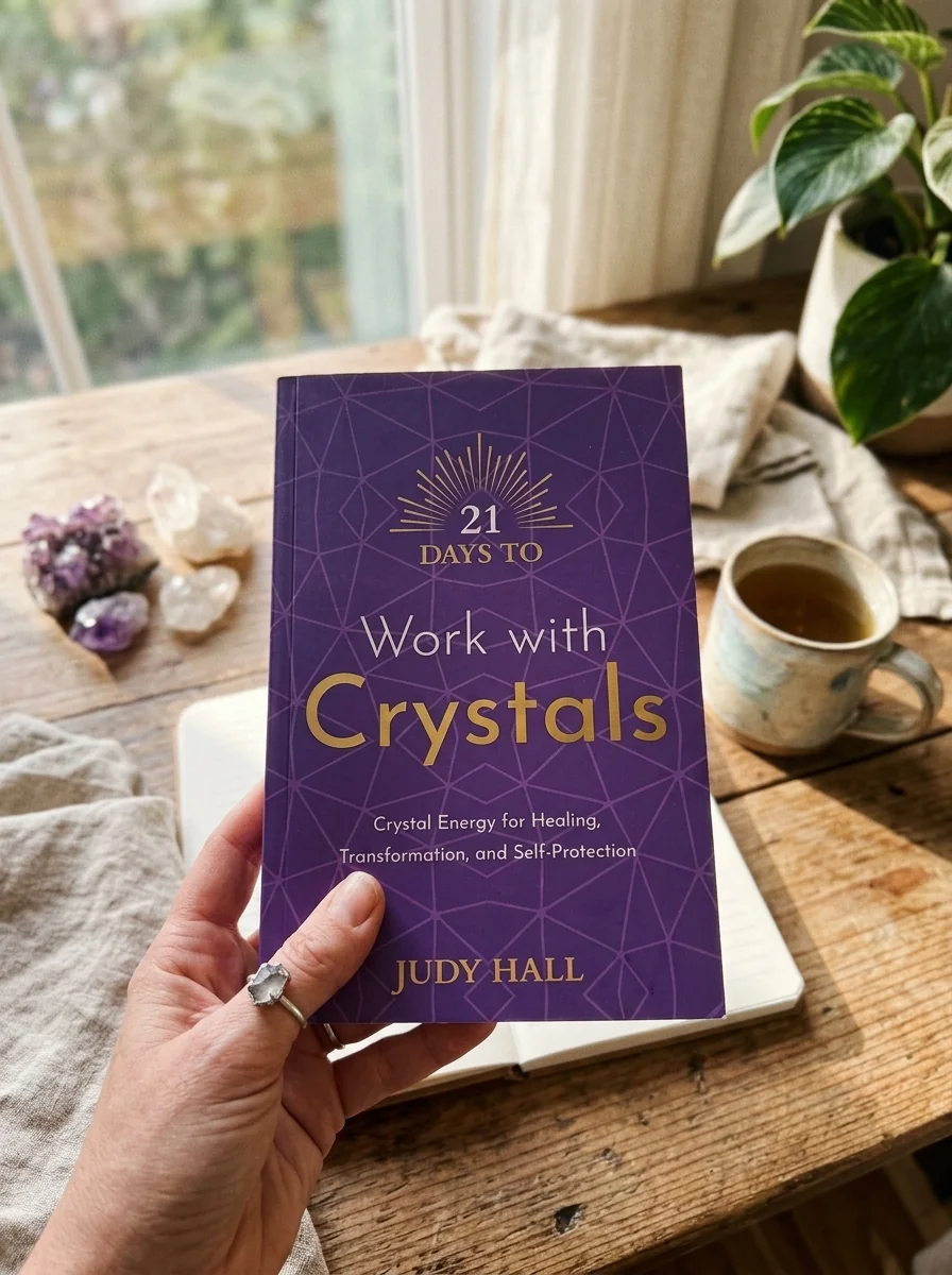21 Days to Work with Crystals: Crystal Energy for Healing, Transformation, and Self-Protection Hall, Judy — photo 2