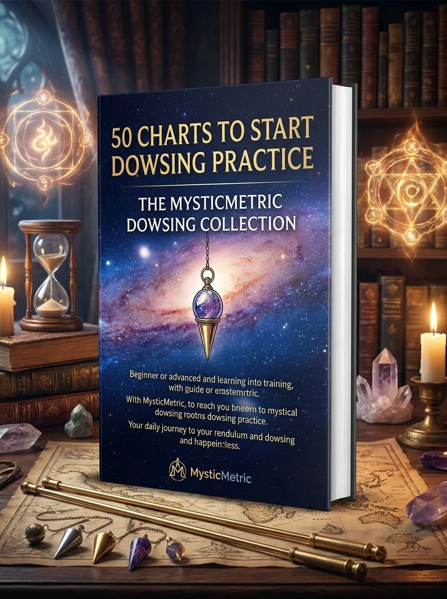 50 Pendulum Charts for Dowsing Pendulum - Dowsing Charts MysticMetric: Dowsing Charts for Energy Pendulum