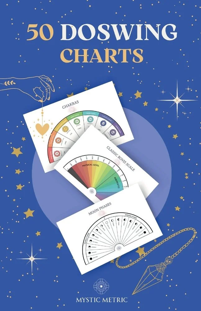 50 Pendulum Charts for Dowsing Pendulum - Dowsing Charts MysticMetric: Dowsing Charts for Energy Pendulum — photo 2