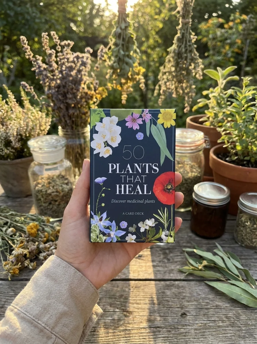 50 Plants That Heal: Discover Medicinal Plants - A Card Deck — photo 2