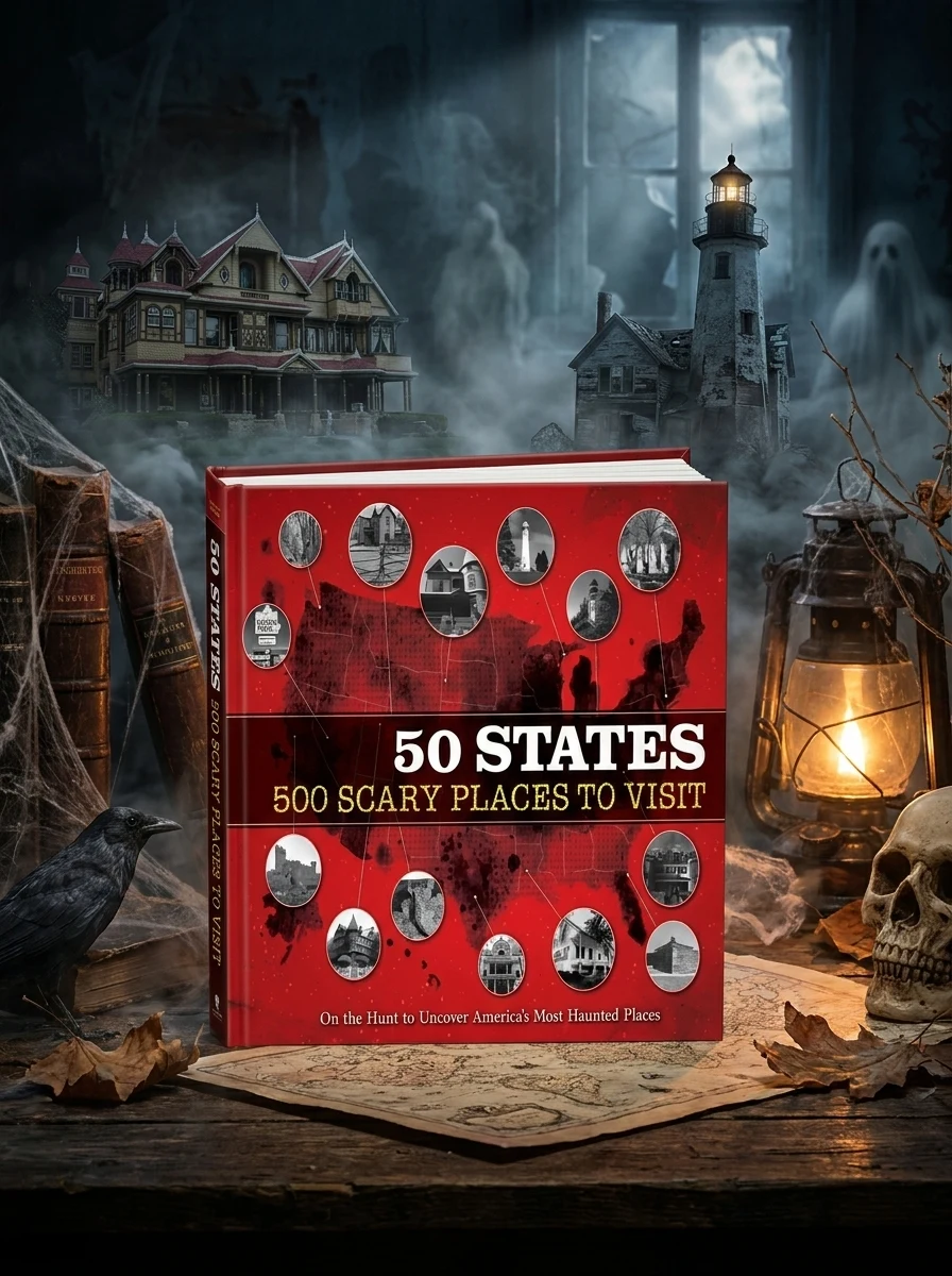 50 States 500 Scary Places to Visit: On the Hunt to Uncover America's Most Haunted Places Publications International Ltd