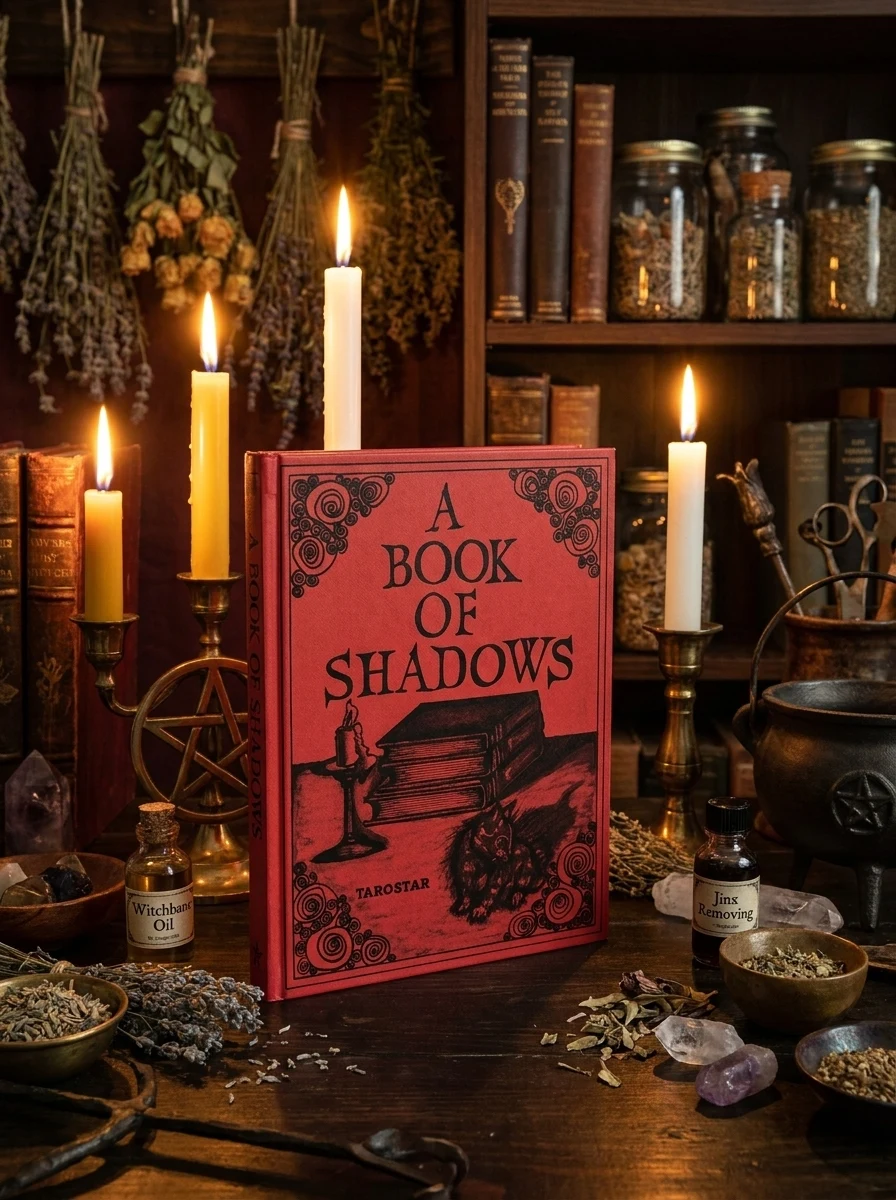 A Book of Shadows: Dozens of Unique Spells Including Six Day Ritual For Money, To Cast The Money Circle, Candle in The Grave, Jinx Removing and Reversin