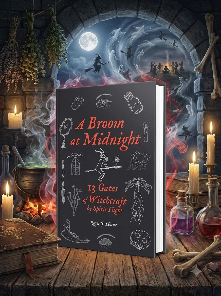 A Broom at Midnight: 13 Gates of Witchcraft by Spirit Flight