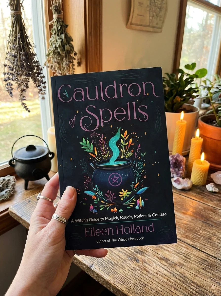 A Cauldron of Spells: A Witch's Guide to Magick, Rituals, Potions & Candles — photo 2