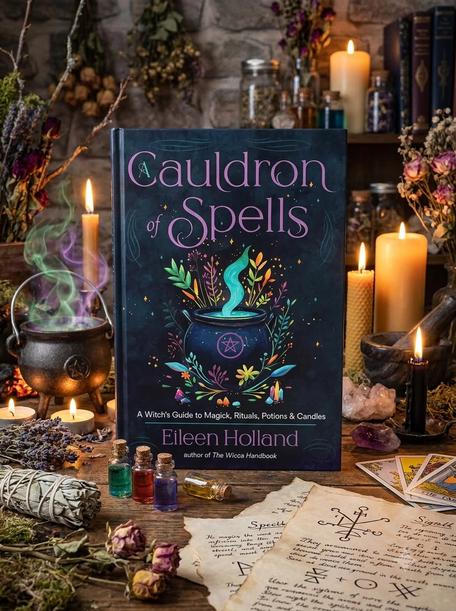 A Cauldron of Spells: A Witch's Guide to Magick, Rituals, Potions & Candles