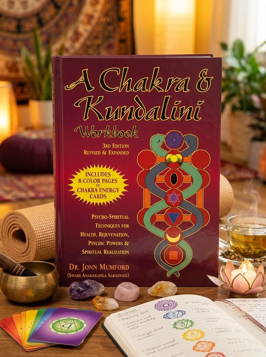 A Chakra & Kundalini Workbook: Psycho-Spiritual Techniques for Health, Rejuvenation, Psychic Powers & Spiritual Realization (Workbook)