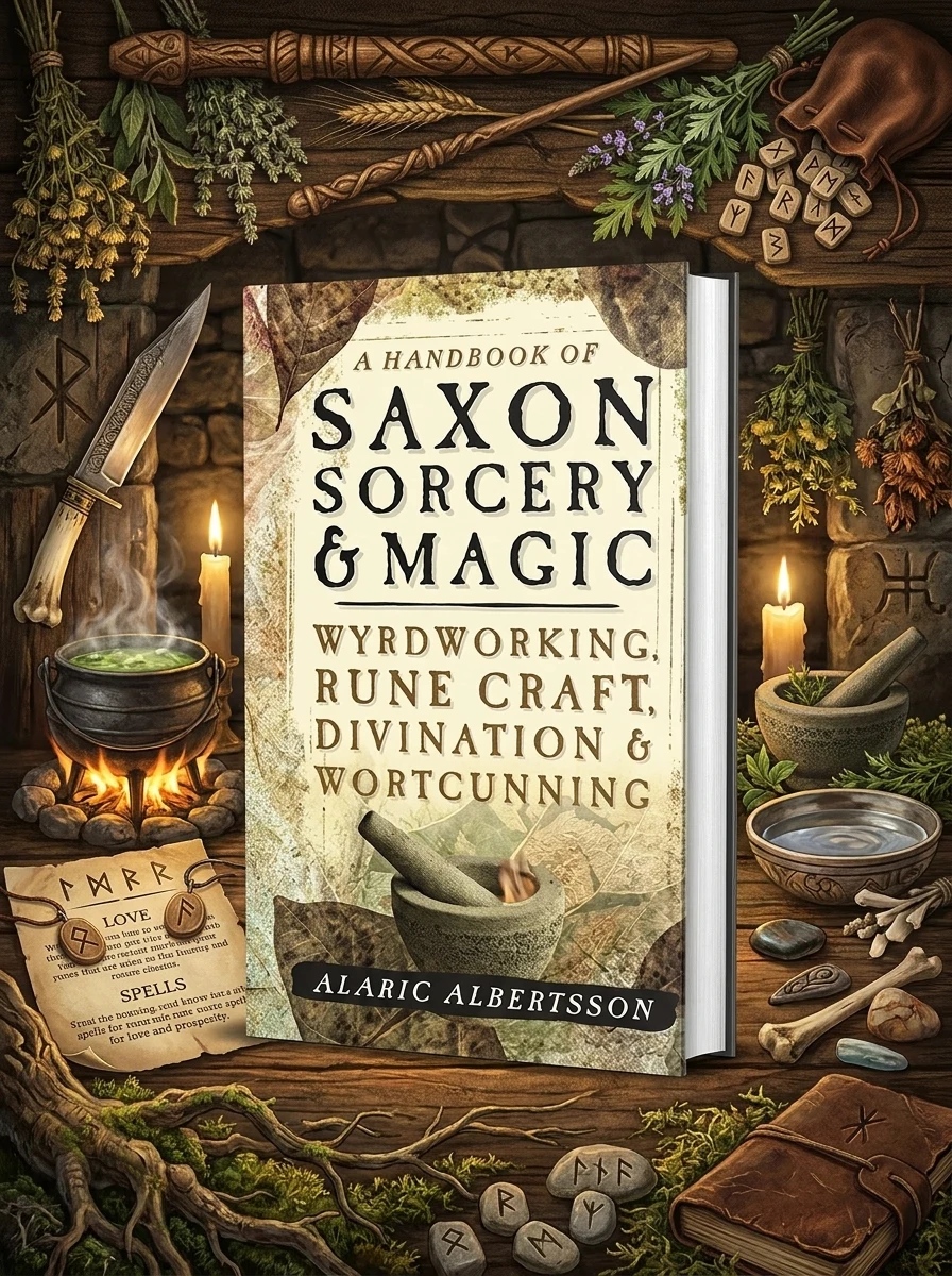 A Handbook of Saxon Sorcery & Magic: Wyrdworking, Rune Craft, Divination & Wortcunning