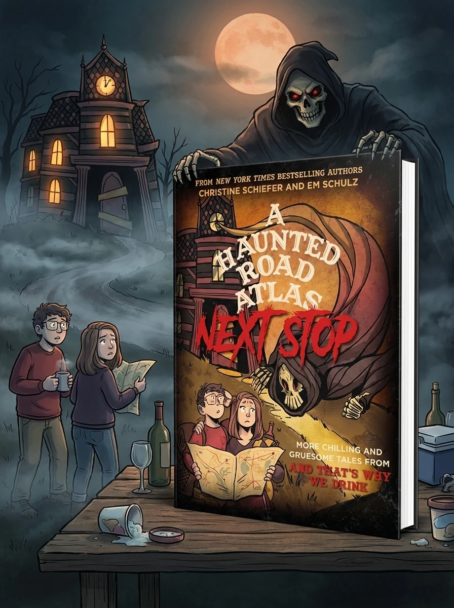 A Haunted Road Atlas: Next Stop: More Chilling and Gruesome Tales from and That's Why We Drink Volume 2 Schiefer, Christine