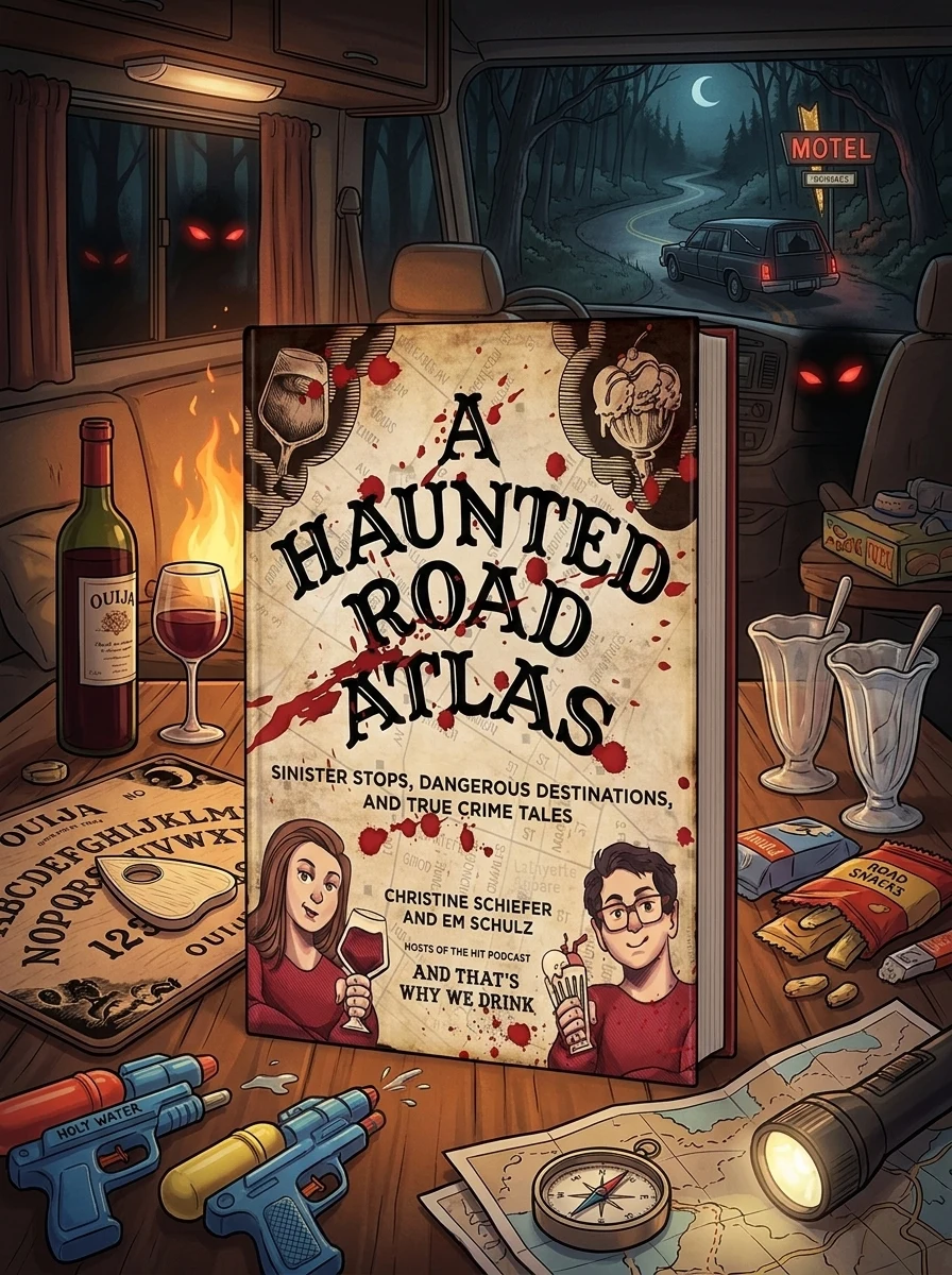A Haunted Road Atlas: Sinister Stops, Dangerous Destinations, and True Crime Tales Volume 1 Schiefer, Christine