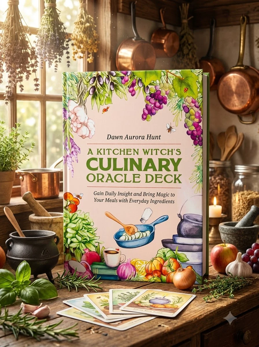 A Kitchen Witch's Culinary Oracle Deck: Gain Daily Insight and Bring Magic to Your Meals with Everyday Ingredients