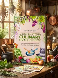 A Kitchen Witch's Culinary Oracle Deck: Gain Daily Insight and Bring Magic to Your Meals with Everyday Ingredients — photo 1
