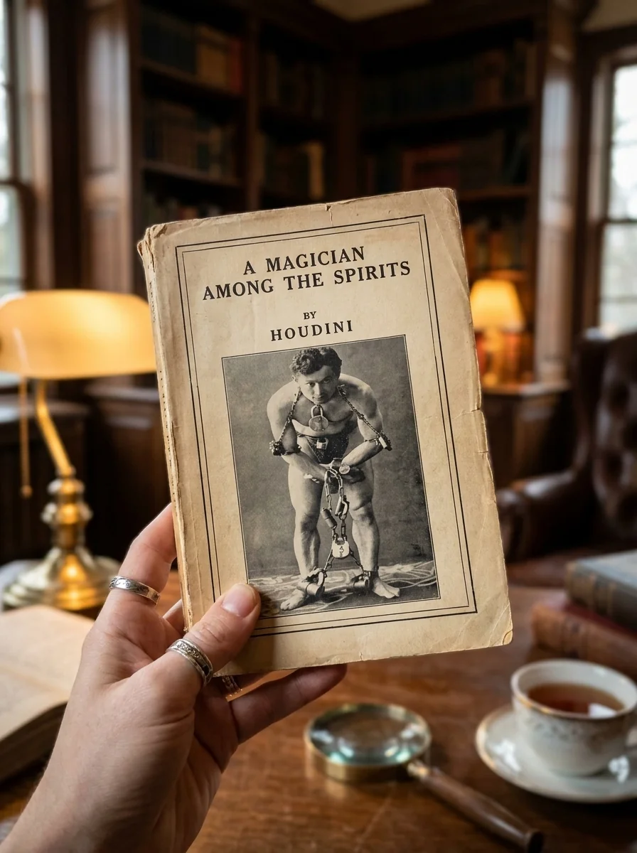 A Magician Among the Spirits .By: Harry Houdini (ILLUSTRATED) — photo 2