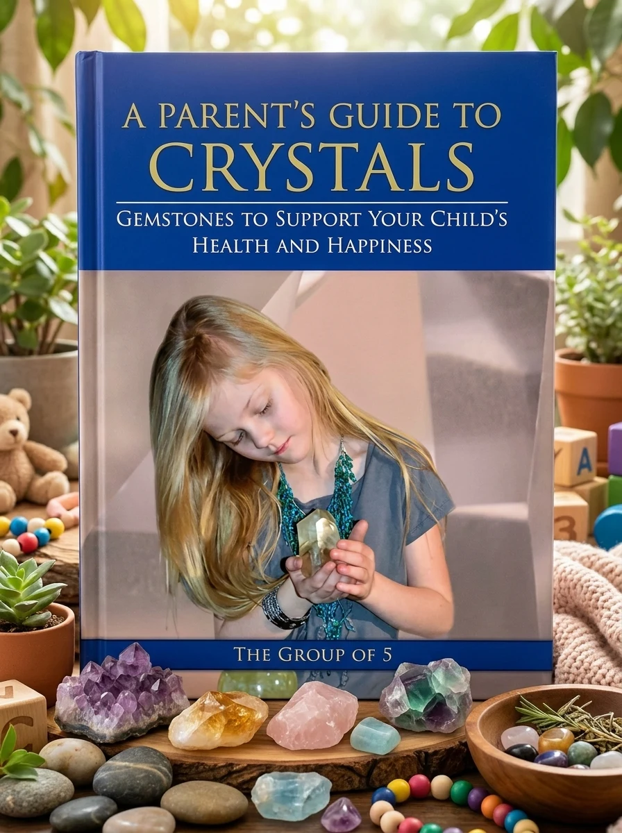 A Parent's Guide to Crystals: Gemstones to Support Your Child's Health and Happiness Group of 5