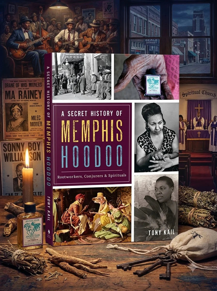 A Secret History of Memphis Hoodoo: Rootworkers, Conjurers & Spirituals Kail, Tony