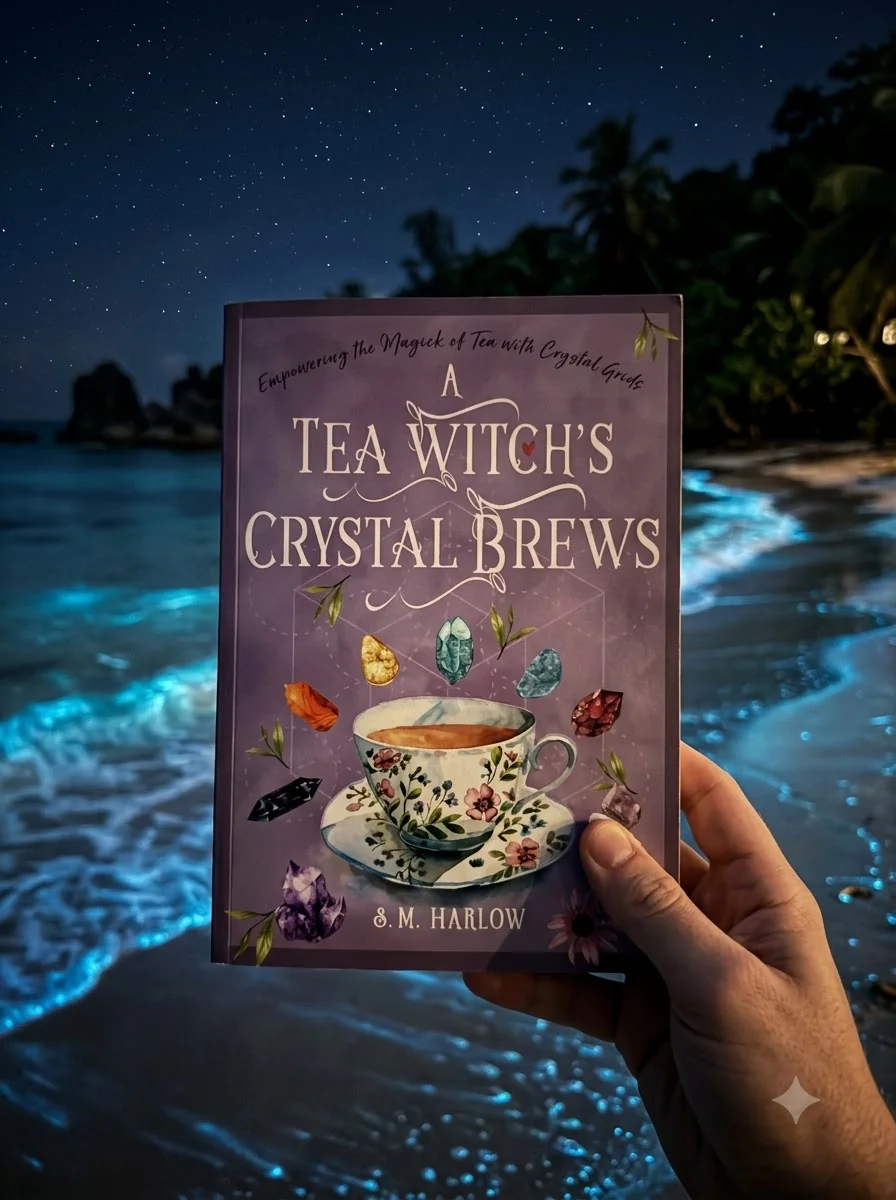 A Tea Witch's Crystal Brews: Empowering the Magick of Tea with Crystal Grids — photo 2