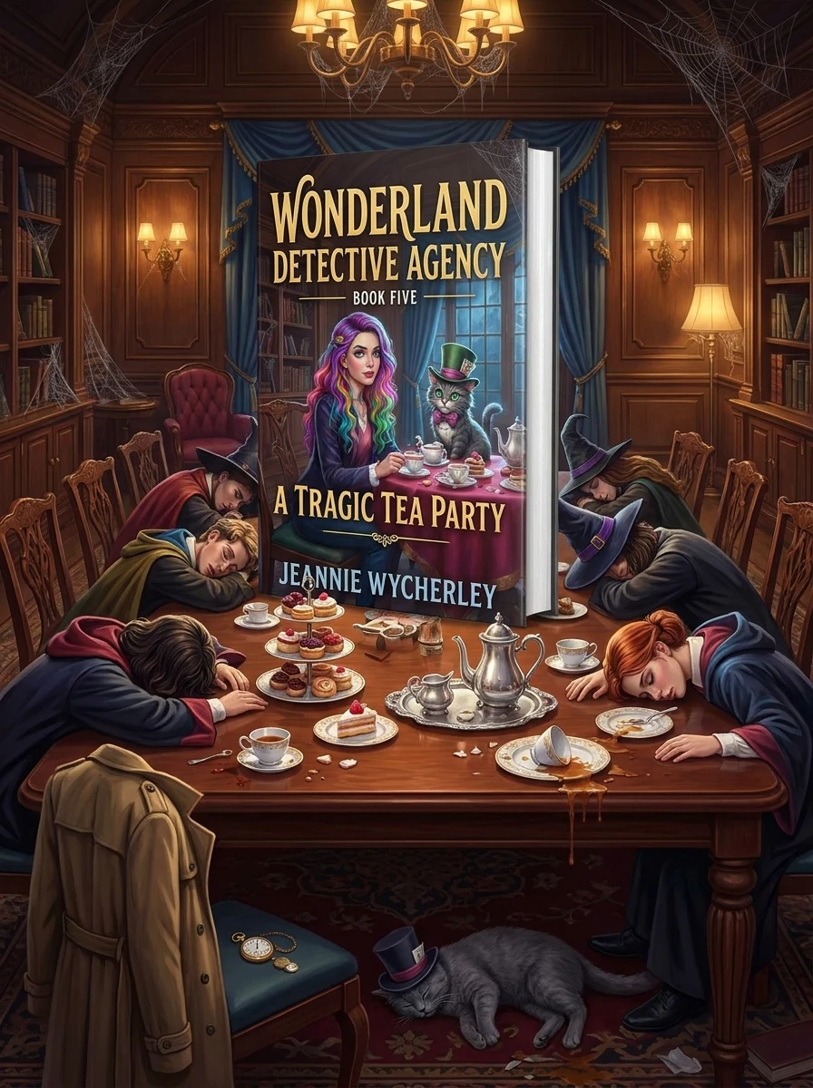 A Tragic Tea Party: A paranormal detective mystery set in London's underworld Wycherley, Jeannie