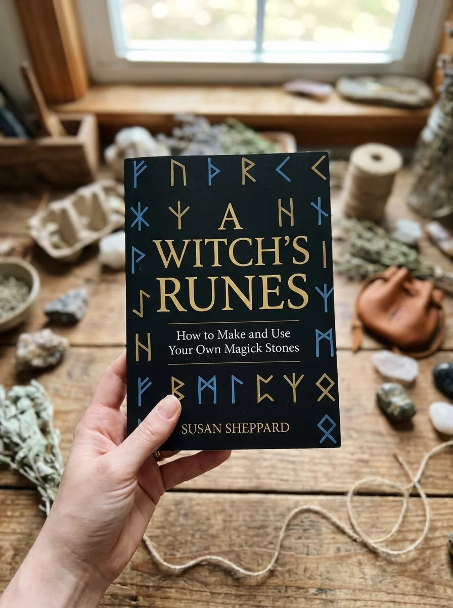 A Witch's Runes: How to Make and Use Your Own Magick Stones — photo 2