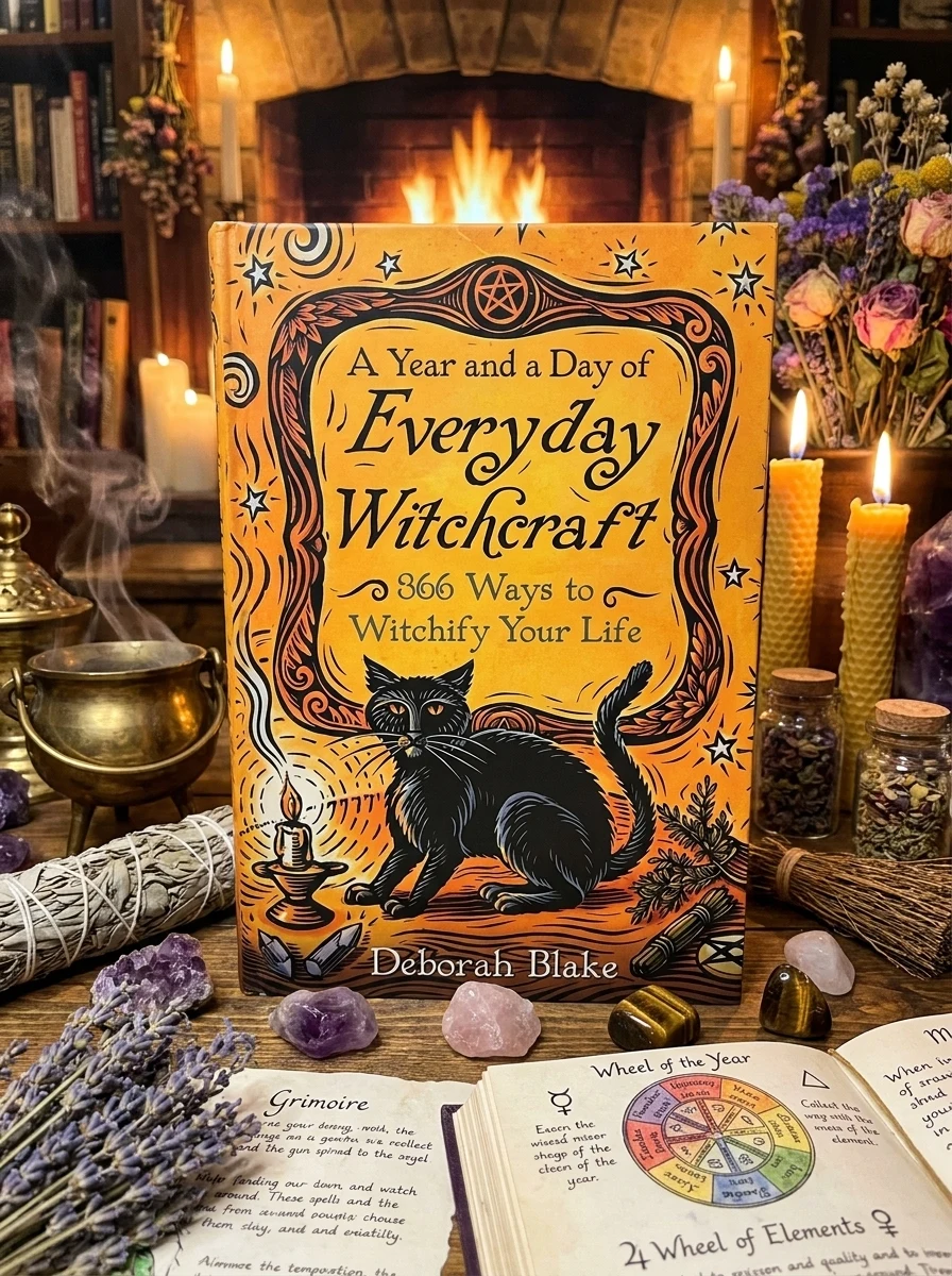 A Year and a Day of Everyday Witchcraft: 366 Ways to Witchify Your Life Blake, Deborah