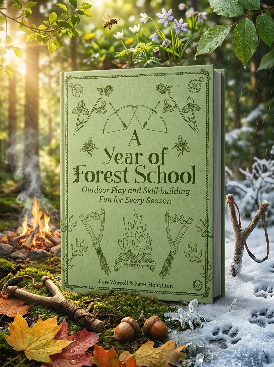 A Year of Forest School: Outdoor Play and Skill-Building Fun for Every Season