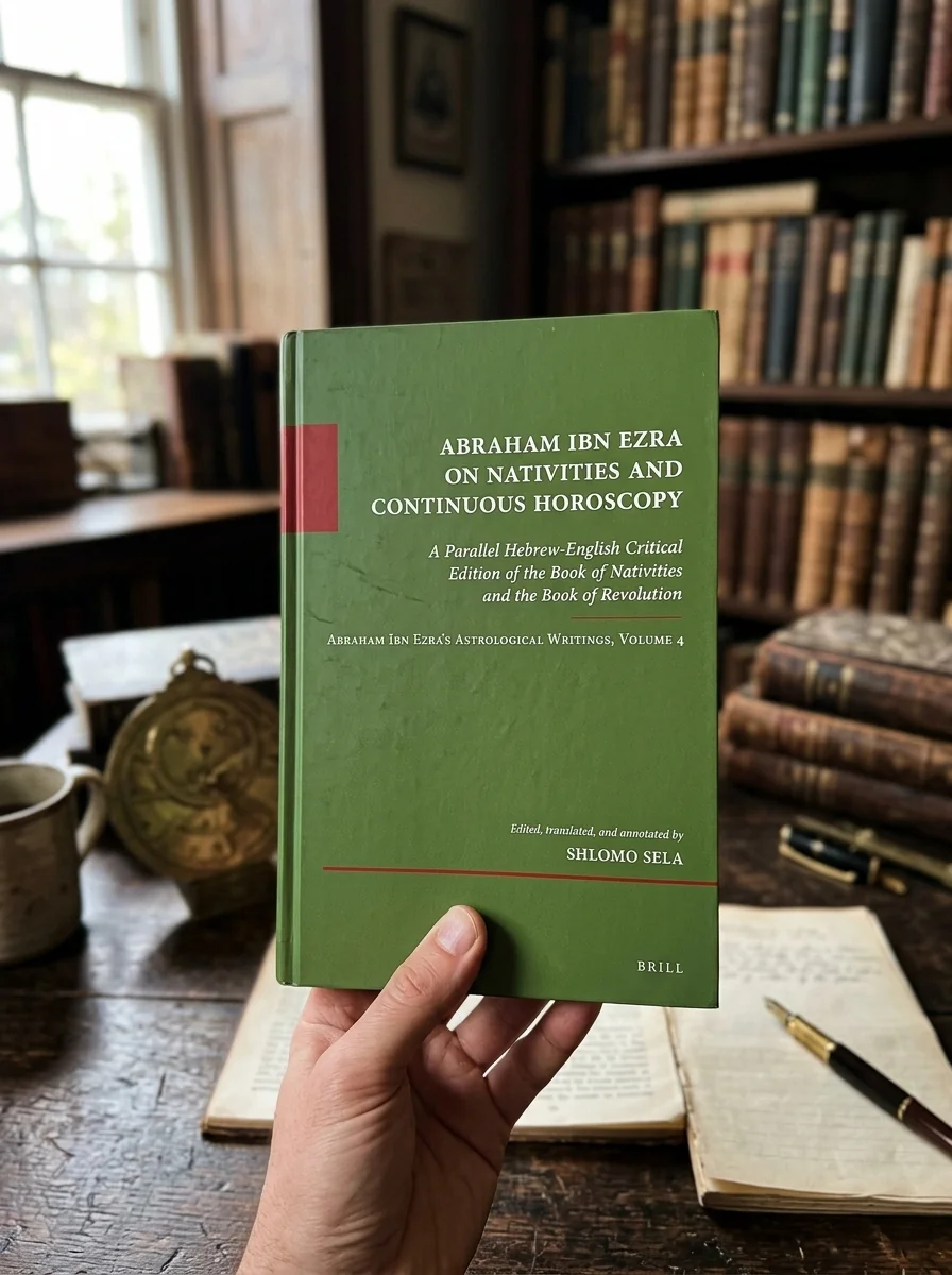 Abraham Ibn Ezra on Nativities and Continuous Horoscopy: A Parallel Hebrew-English Critical Edition of the Book of Nativities and the Book of Revoluti - Ingram Academic Sela, Shlom — photo 2
