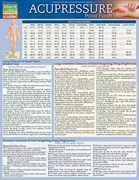 Acupressure - Point Functions: Quickstudy Laminated Reference Guide — photo 2