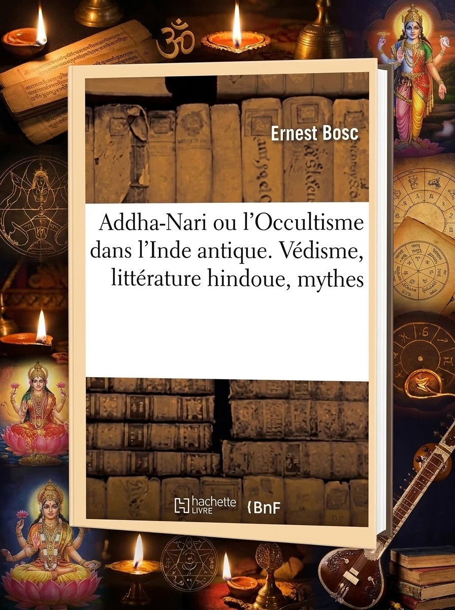 Addha-Nari Ou l'Occultisme Dans l'Inde Antique. Védisme, Littérature Hindoue, Mythes (1893) Bosc, Ernest