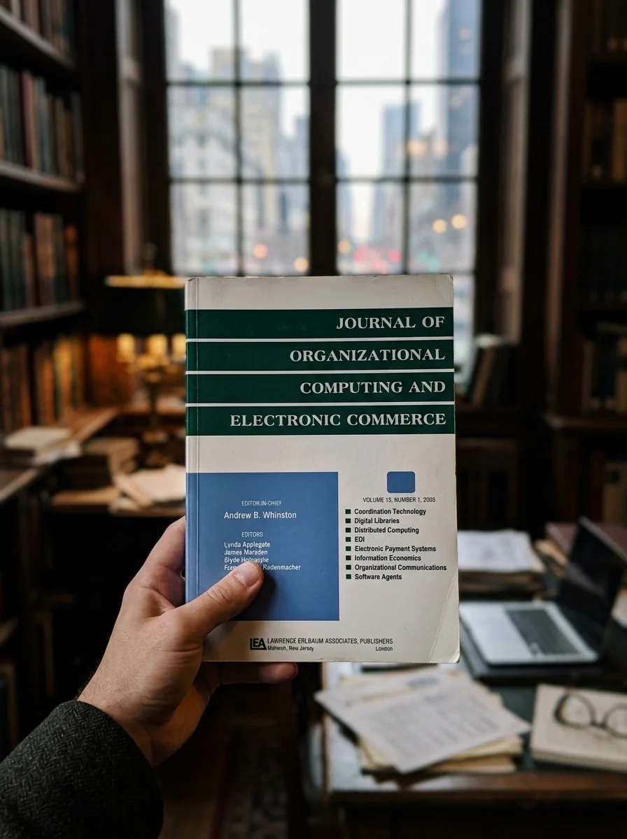 Advances on Information Technologies in the Financial Services Industry: A Special Issue of the Journal of Organizational Computing and Electronic Com — photo 2
