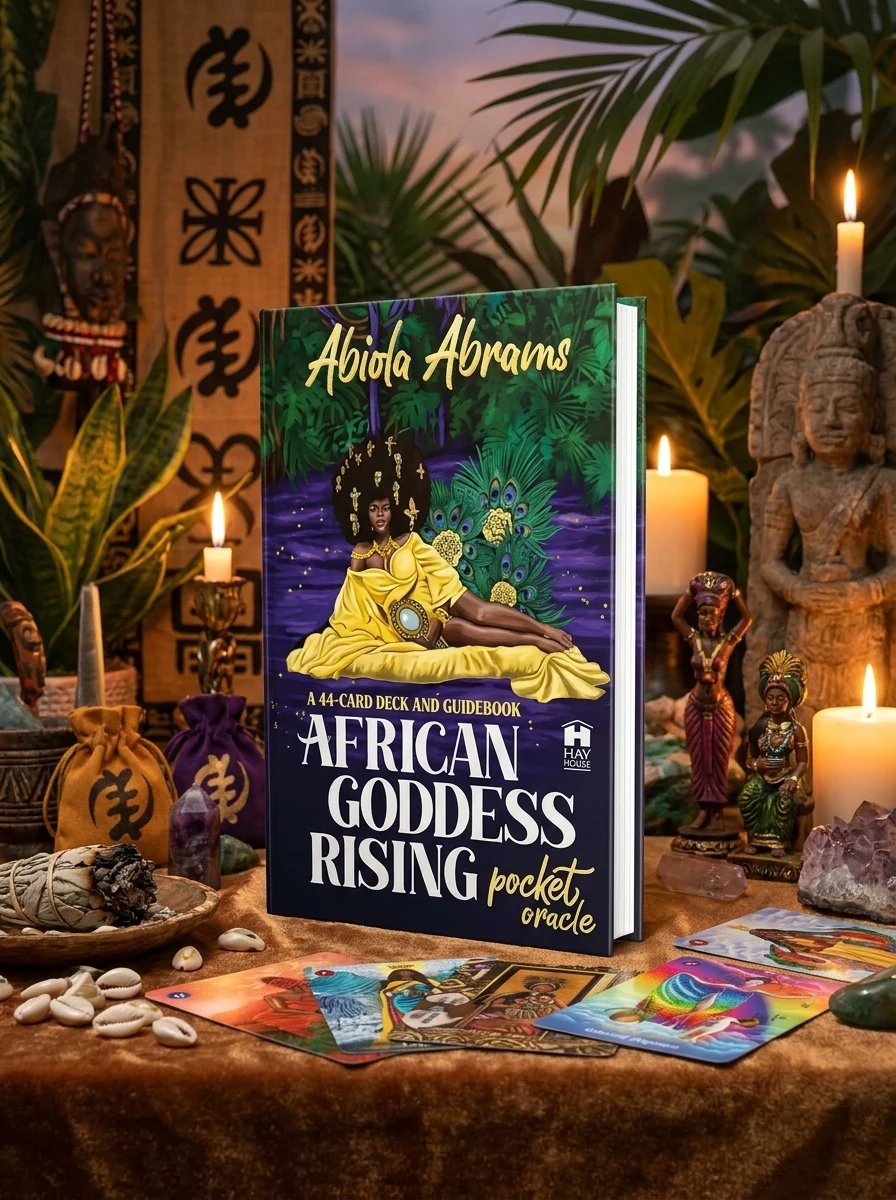 African Goddess Rising Pocket Oracle: A 44-Card Deck and Guidebook