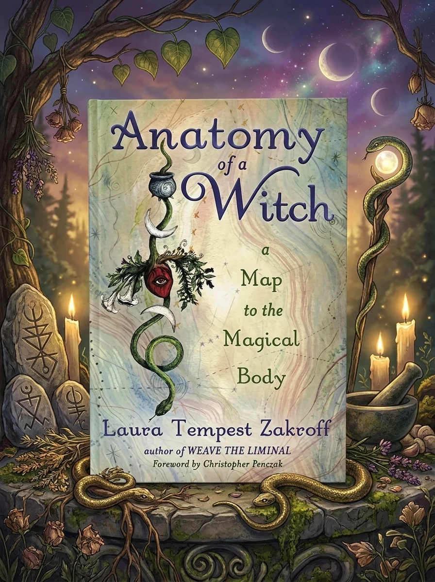 Anatomy of a Witch: A Map to the Magical Body Zakroff, Laura Tempest