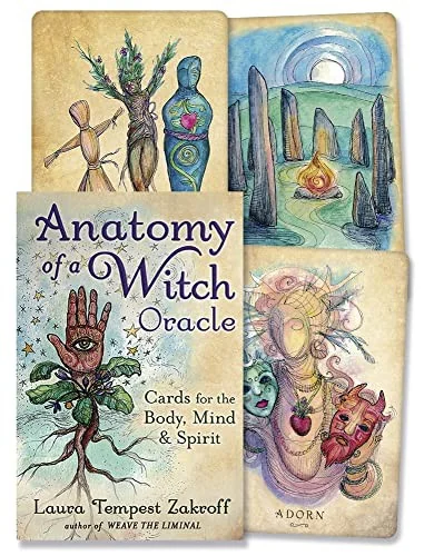 Anatomy of a Witch Oracle: Cards for the Body, Mind & Spirit Zakroff, Laura Tempest