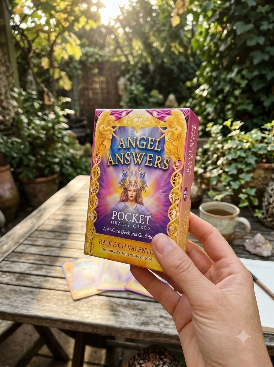 Angel Answers Pocket Oracle Cards: A 44-Card Deck and Guidebook — photo 2