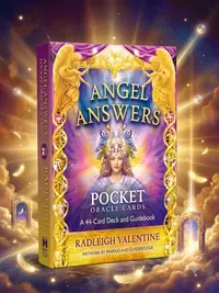Angel Answers Pocket Oracle Cards: A 44-Card Deck and Guidebook — photo 1