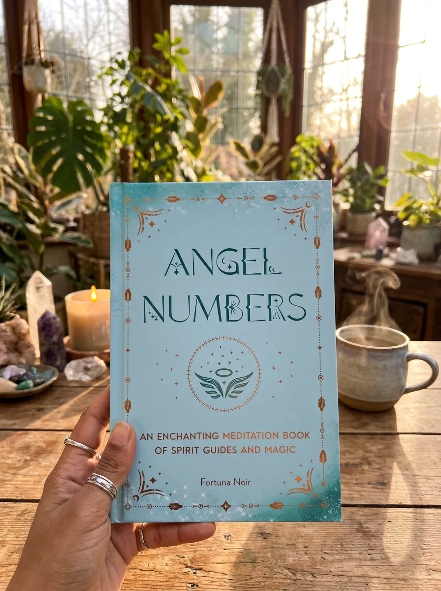 Angel Numbers: An Enchanting Meditation Book of Spirit Guides and Magic — photo 2