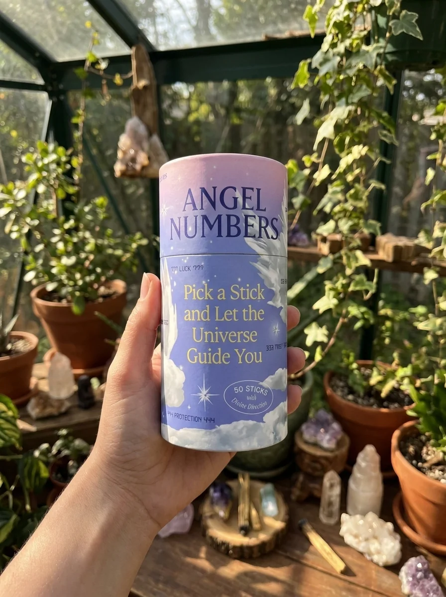 Angel Numbers: Pick a Stick and Let the Universe Guide You--50 Sticks with Divine Direction — photo 2