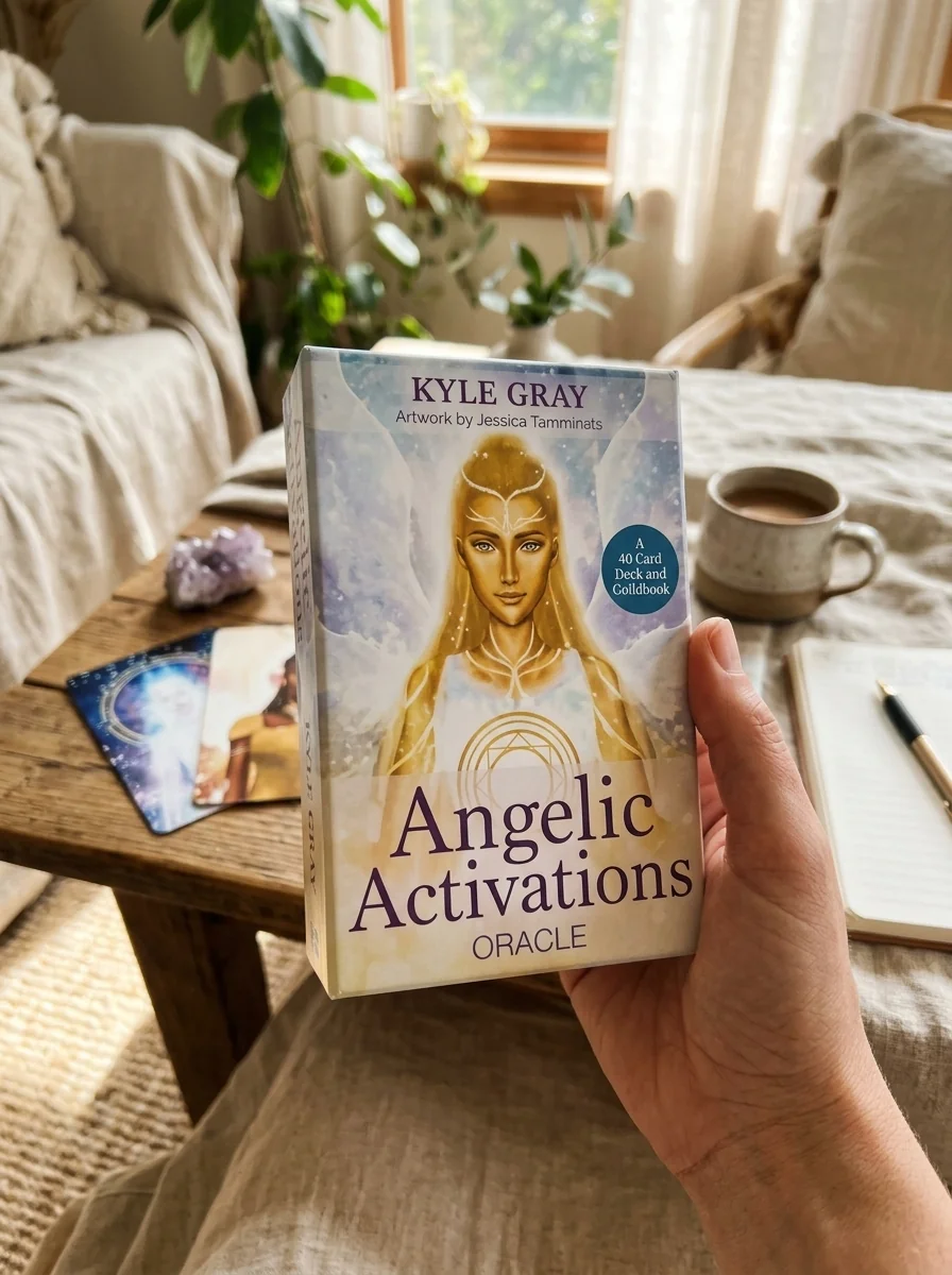 Angelic Activations Oracle: A 44-Card Deck and Guidebook — photo 2
