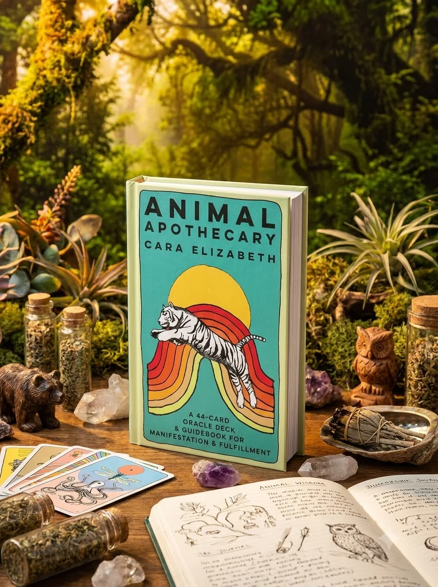 Animal Apothecary: A 44-Card Oracle Deck & Guidebook for Manifestation & Fulfillment