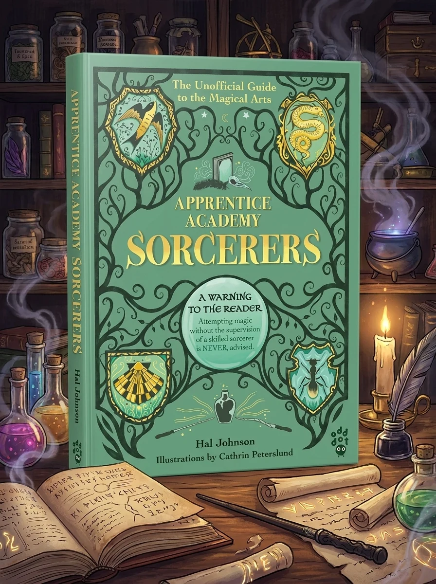 Apprentice Academy: Sorcerers: The Unofficial Guide to the Magical Arts Johnson, Hal by Johnson, Hal; , Peterslund, Cathrin