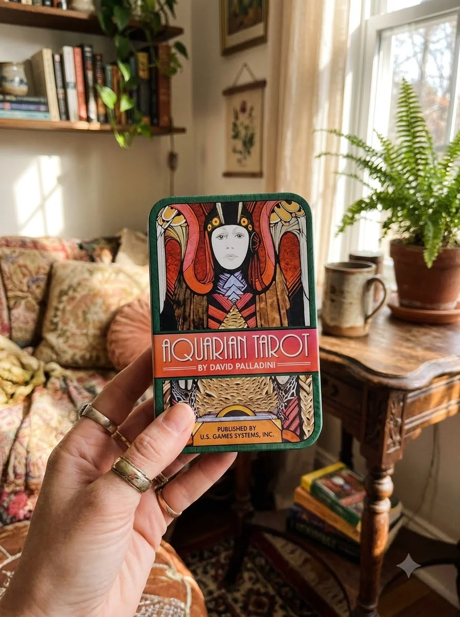 Aquarian Tarot in a Tin — photo 2
