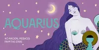 Aquarius Pocket Zodiac Cards: 40 Magical Messages from the Stars Viola, Ginny Chiara — photo 2