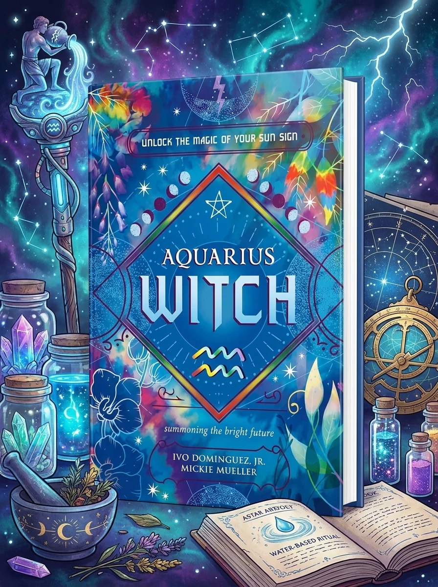 Aquarius Witch: Unlock the Magic of Your Sun Sign Dominguez, Ivo