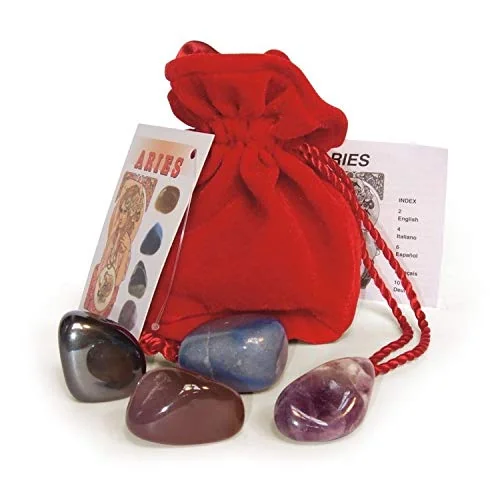Aries Astrological Crystal Talismans Lo Scarabeo