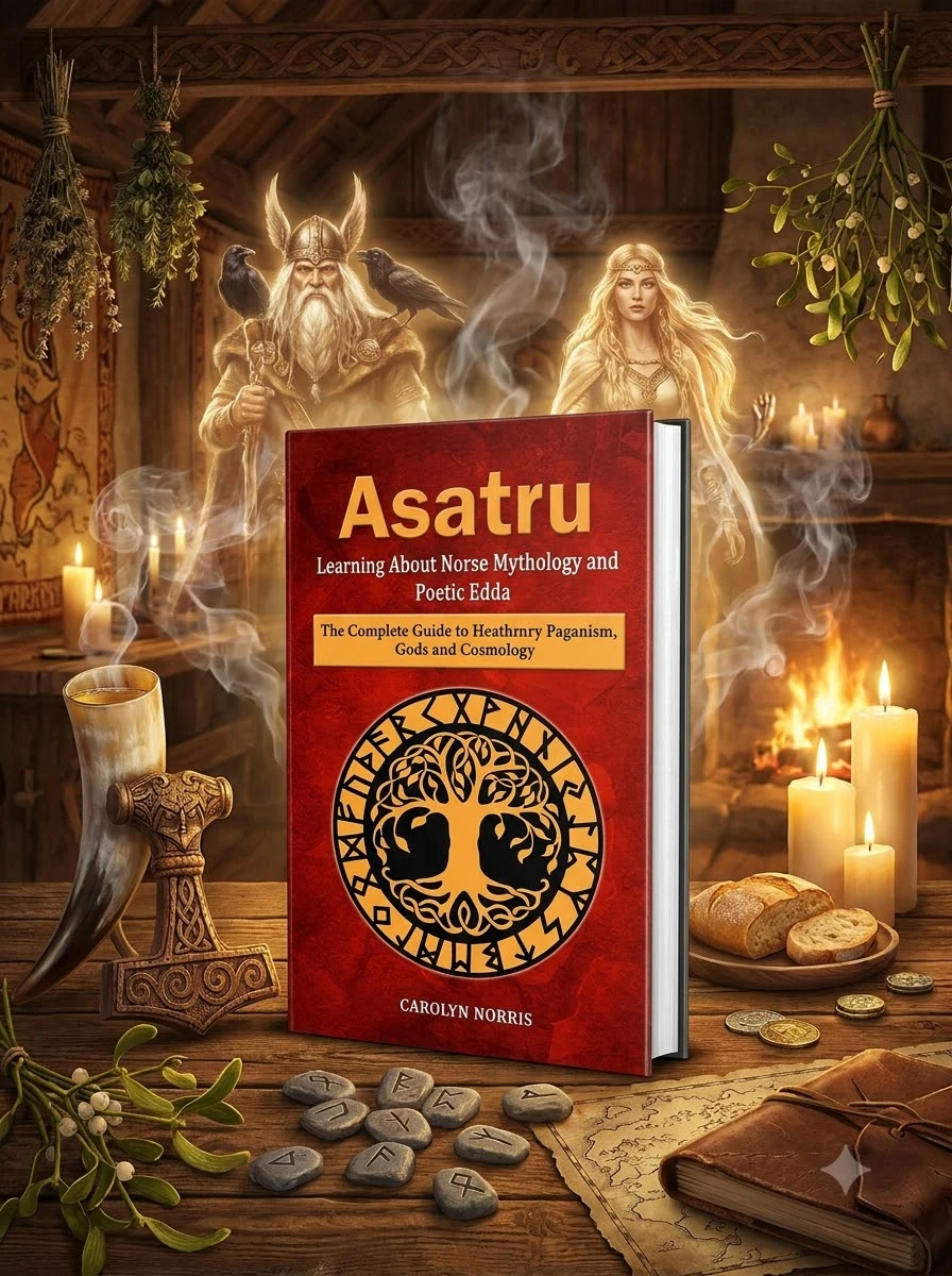 Asatru: Learning About Norse Mythology and Poetic Edda (The Complete Guide to Heathenry Paganism, Gods and Cosmology)