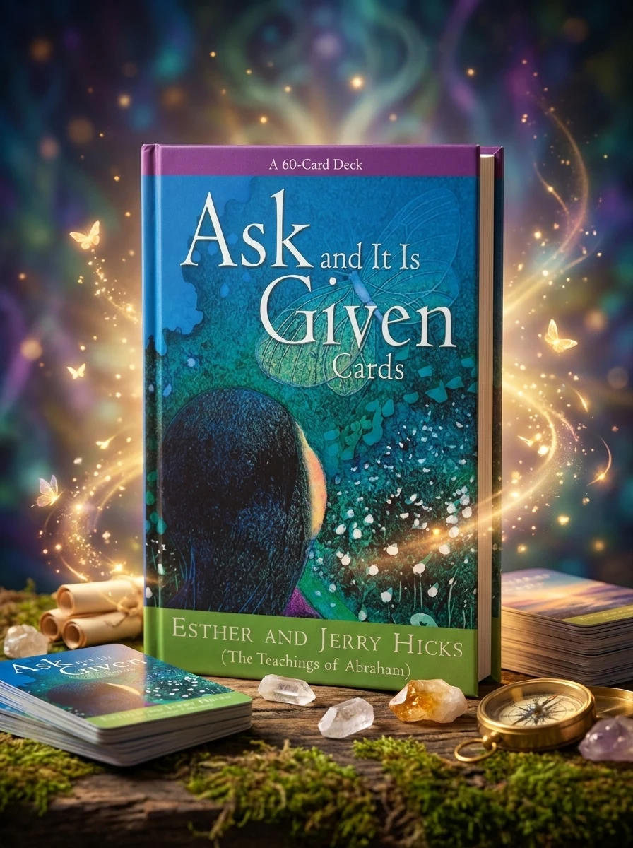 Ask and It Is Given Cards: A 60-Card Deck Plus Dear Friends Card