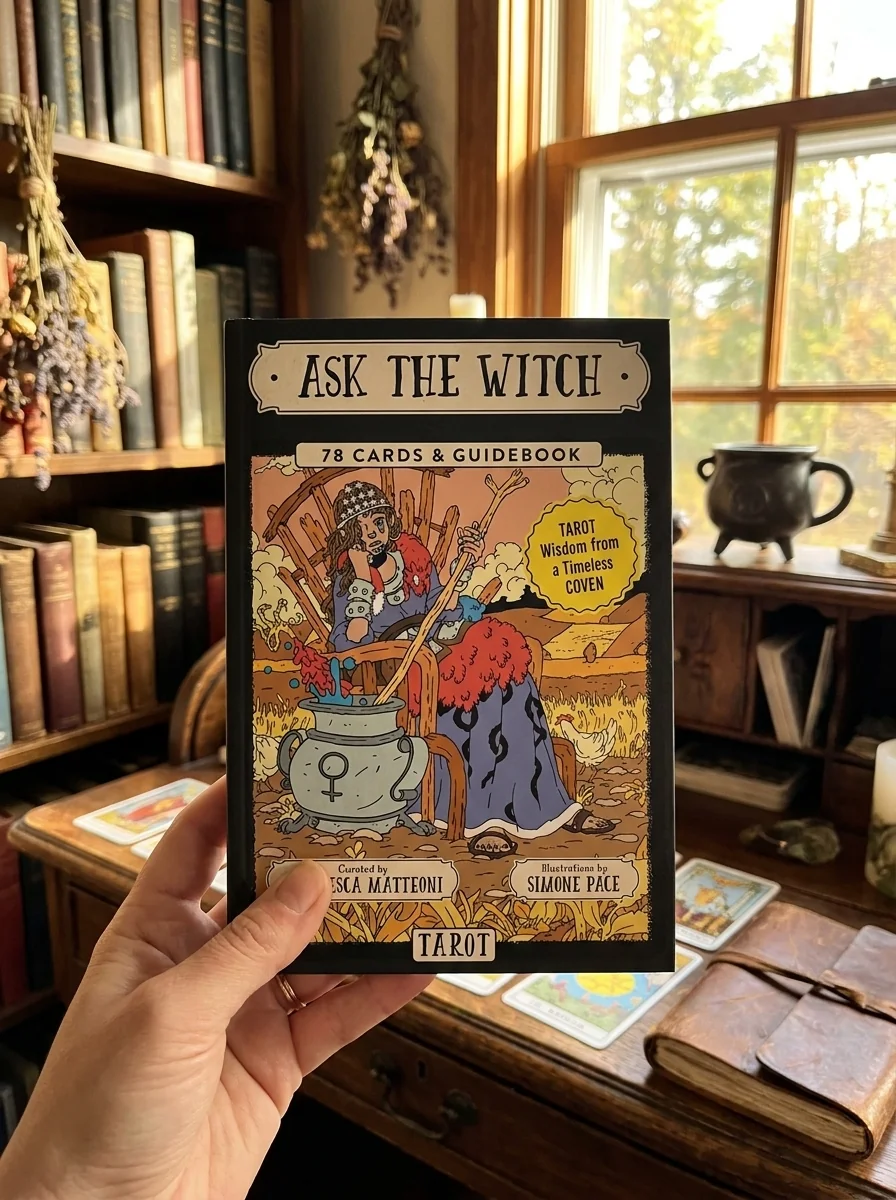Ask the Witch Tarot: Tarot Wisdom from a Timeless Coven (78 Cards and Guidebook) — photo 2